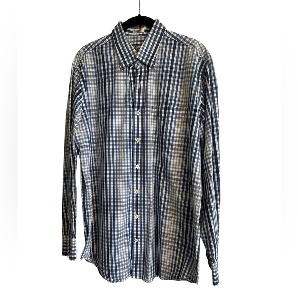Men's Peter Millar 100% cotton button down shirt size L